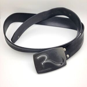 Sz Large Rock & Republic Snakeskin Distressed Leather Belt 36/38